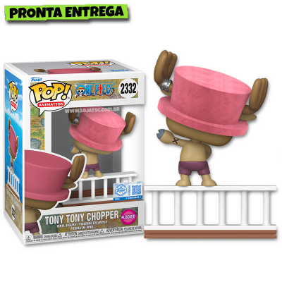 Funko Pop! One Piece Straw Hat Pirates - Tony Tony Chopper Flocked 2332