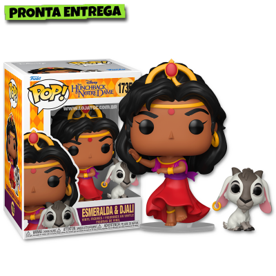 Funko Pop! The Hunchback of Notre Dame - Esmeralda and Djali 1735
