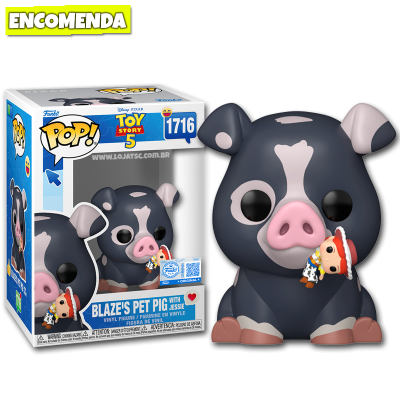 Funko Pop! Toy Story 5 - Blaze's Pet Pig with Jessie 1716