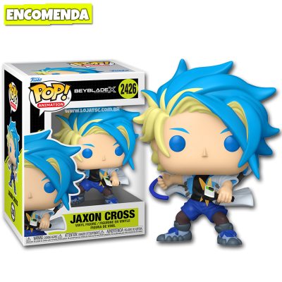 PRÉ-VENDA: Funko Pop! Beyblade X - Jaxon Cross 2426