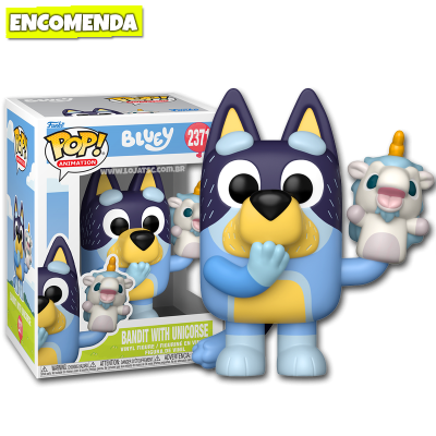 PRÉ-VENDA: Funko Pop! Bluey - Bandit with Unicorse 2371