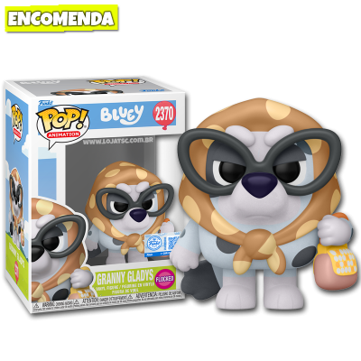 PRÉ-VENDA: Funko Pop! Bluey - Granny Gladys 2370 Flocked