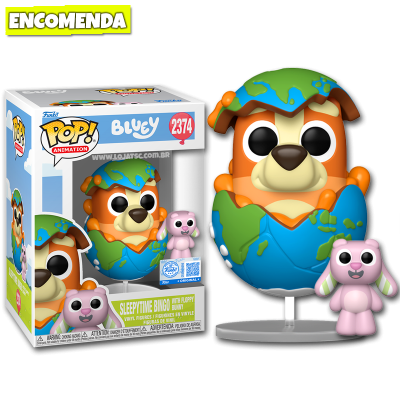 PRÉ-VENDA: Funko Pop! Bluey - Sleepytime Bingo with Floppy Bunny 2374