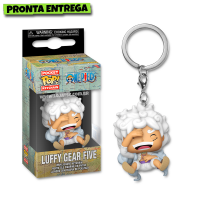 Funko Pop! Chaveiro One Piece - Luffy Gear Five
