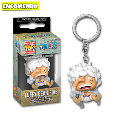 Funko Pop! Chaveiro One Piece - Luffy Gear Five