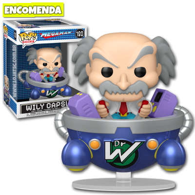 PRÉ-VENDA: Funko Pop! Deluxe Mega Man - Wily Capsule 180