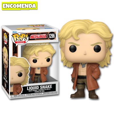 PRÉ-VENDA: Funko Pop! Games Metal Gear Solid - Liquid Snake 1296
