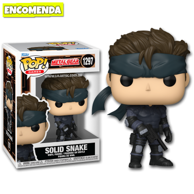 PRÉ-VENDA: Funko Pop! Games Metal Gear Solid - Solid Snake 1297