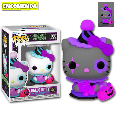 PRÉ-VENDA: Funko Pop! Hello Kitty and Friends - Hello Kitty 155 CHASE GITD