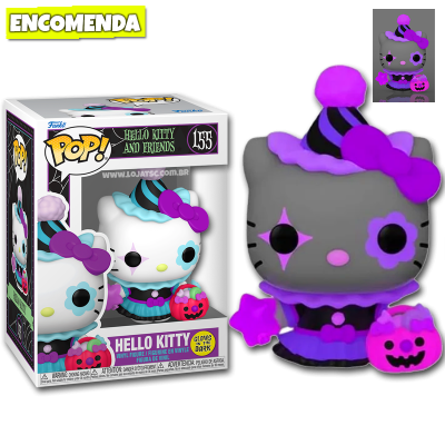 PRÉ-VENDA: Funko Pop! Hello Kitty and Friends - Hello Kitty 155 GITD