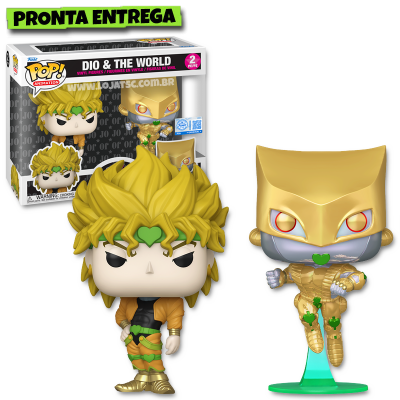 Funko Pop! JoJo's Bizarre Adventure - DIO & The World 2Pk