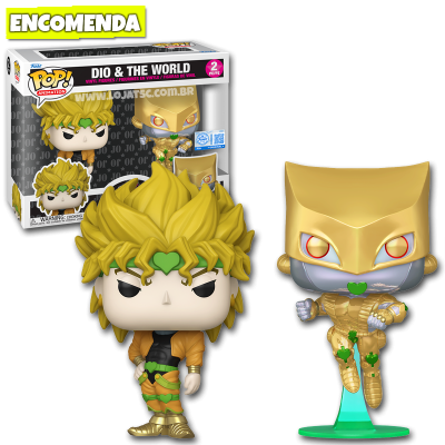 Funko Pop! JoJo's Bizarre Adventure - DIO & The World 2Pk