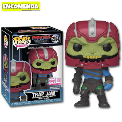 PRÉ-VENDA: Funko Pop! Masters of the Universe Live Action 2026 - Trap Jaw 2024