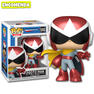PRÉ-VENDA: Funko Pop! Mega Man - Proto Man 1282