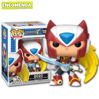PRÉ-VENDA: Funko Pop! Mega Man X - Zero 1281