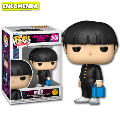 PRÉ-VENDA: Funko Pop! Mob Psycho 100 - Mob 2406 CHASE