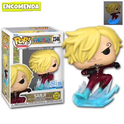 PRÉ-VENDA: Funko Pop! One Piece - Sanji 2346 GITD