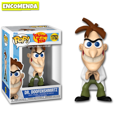 PRÉ-VENDA: Funko Pop! Phineas e Ferb - Dr. Doofenshmirtz 1752