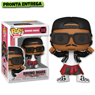 Funko Pop! Rocks Bruno Mars APT 508
