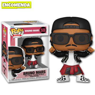 PRÉ-VENDA: Funko Pop! Rocks Bruno Mars APT 508