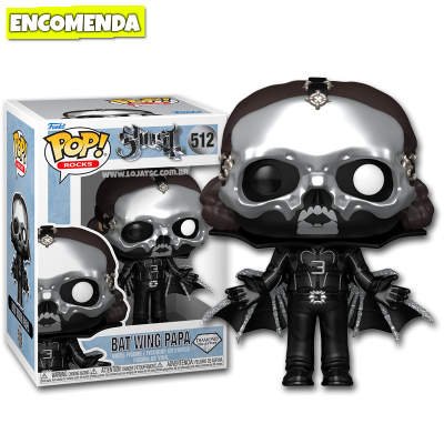 PRÉ-VENDA: Funko Pop! Rocks Ghost - Bat Wing Papa 512 Diamond