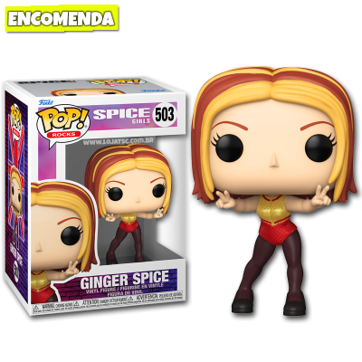 PRÉ-VENDA: Funko Pop! Spice Girls Wannabe - Ginger Spice 503