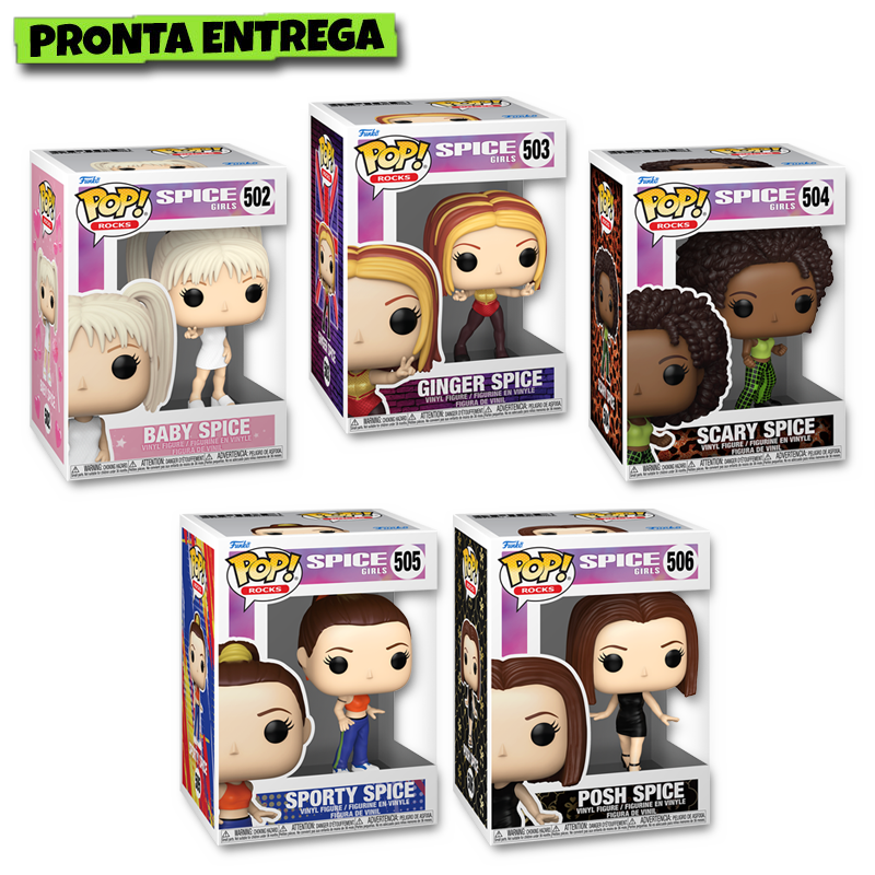 Funko Pop! Spice Girls Wannabe – Set Completo 2