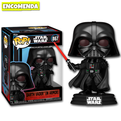 PRÉ-VENDA: Funko Pop! Star Wars - Darth Vader (In Armor) 867