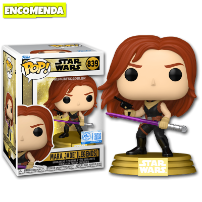PRÉ-VENDA: Funko Pop! Star Wars - Mara Jade (Legends) 839 GITD