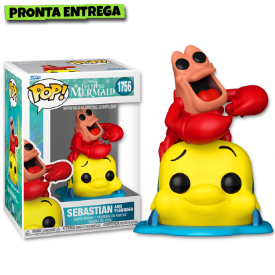 Funko Pop! The Little Mermaid - Sebastian and Flounder 1756