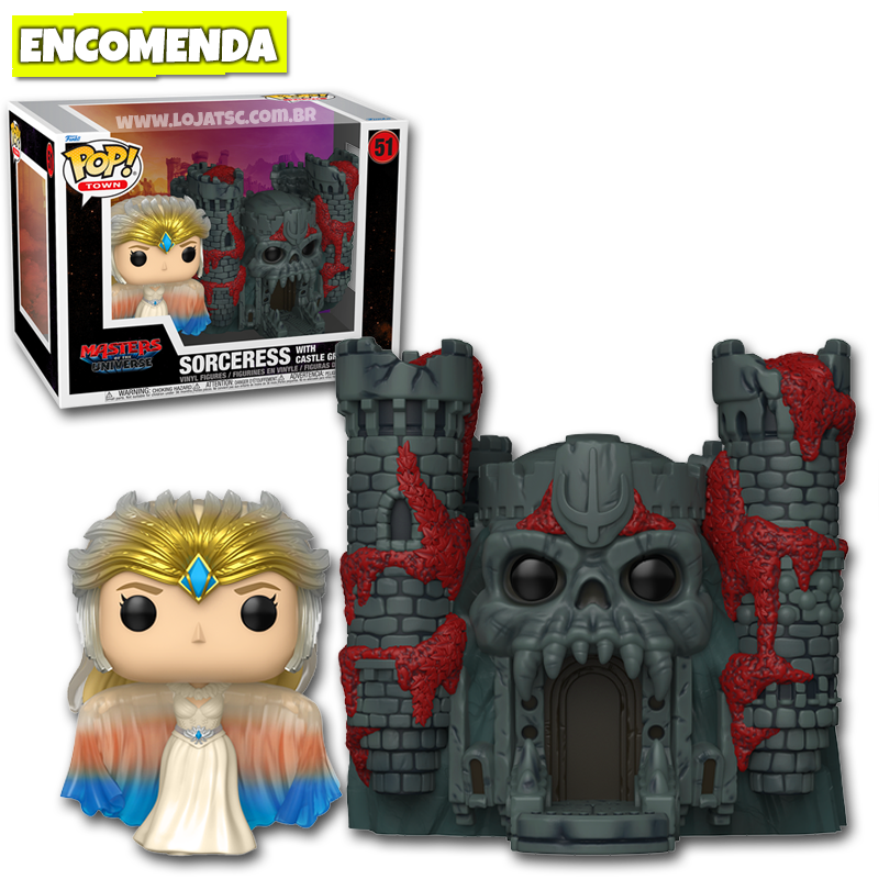 PRÉ-VENDA: Funko Pop! Town Masters of the Universe Live Action