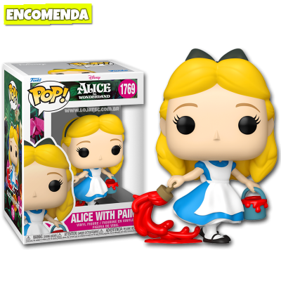 PRÉ-VENDA: Funko Pop! Alice in Wonderland - Alice with Paint 1769