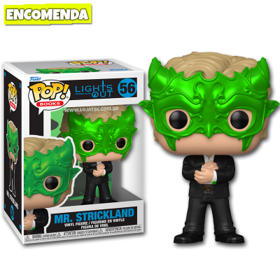 PRÉ-VENDA: Funko Pop! Books Lights Out - Mr Strickland 56
