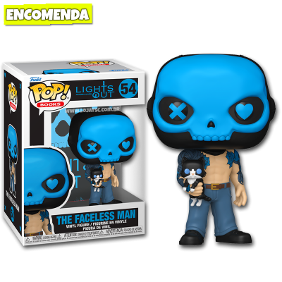 PRÉ-VENDA: Funko Pop! Books Lights Out - The Faceless Man 54