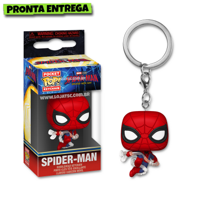 Funko Pop! Chaveiro Spider-Man Brand New Day - Spider-Man