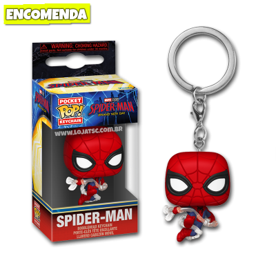 PRÉ-VENDA: Funko Pop! Chaveiro Spider-Man Brand New Day - Spider-Man