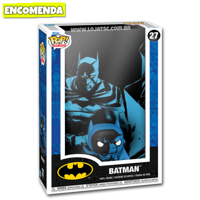 PRÉ-VENDA: Funko Pop! Comic Cover Batman Black & Blue 27