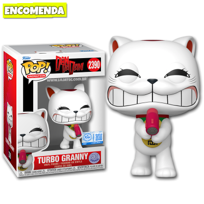 PRÉ-VENDA: Funko Pop! Dandadan - Turbo Granny 2390 Soft Touch