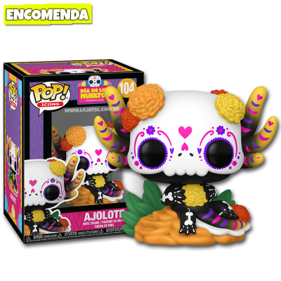 PRÉ-VENDA: Funko Pop! Dia de los Muertos - Ajolote 104