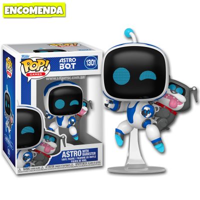 PRÉ-VENDA: Funko Pop! Games Astro Bot - Astro with Barkster 1301