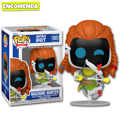 PRÉ-VENDA: Funko Pop! Games Astro Bot - Machine Hunter 1303