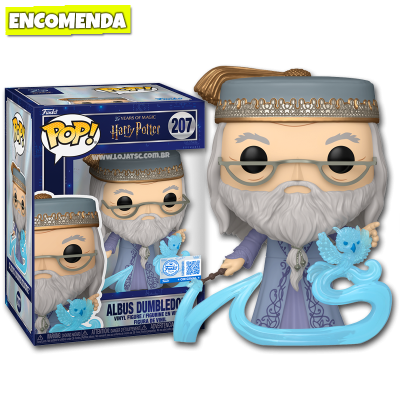 PRÉ-VENDA: Funko Pop! Harry Potter - Albus Dumbledore with Patronus 207