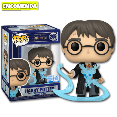 PRÉ-VENDA: Funko Pop! Harry Potter - Harry Potter with Patronus 205