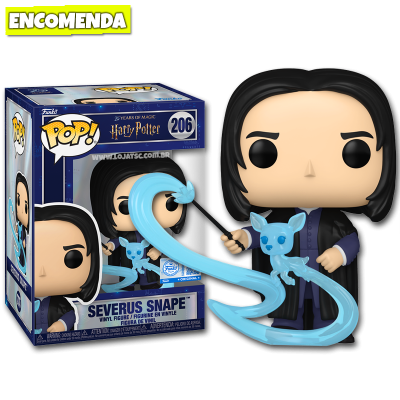 PRÉ-VENDA: Funko Pop! Harry Potter - Severus Snape with Patronus 206