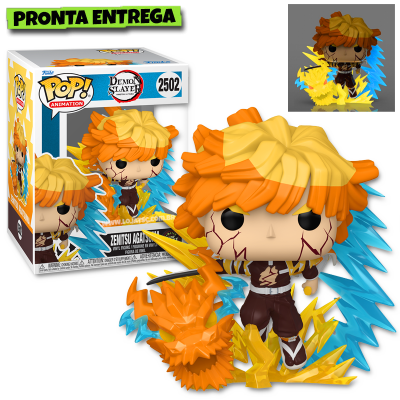 Funko Pop! Premium Demon Slayer - Zenitsu Agatsuma 2502 GITD CHASE