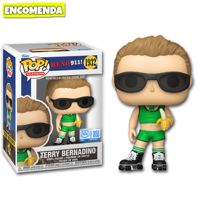 PRÉ-VENDA: Funko Pop! Reno 911! - Terry Bernadino 1932