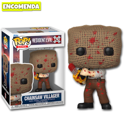 PRÉ-VENDA: Funko Pop! Resident Evil - Chainsaw Villager 1292