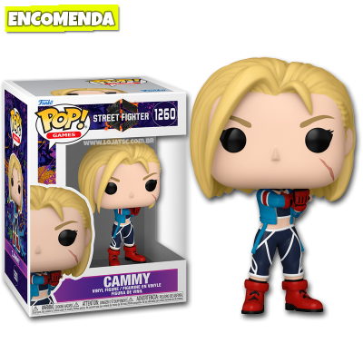 PRÉ-VENDA: Funko Pop! Street Fighter 6 - Cammy 1260
