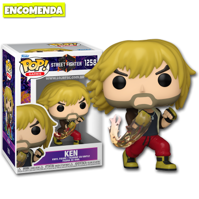 PRÉ-VENDA: Funko Pop! Street Fighter 6 - Ken 1258