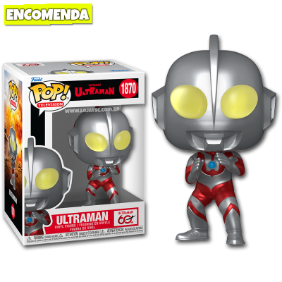 PRÉ-VENDA: Funko Pop! Ultraman - Ultraman 1870 Metallic